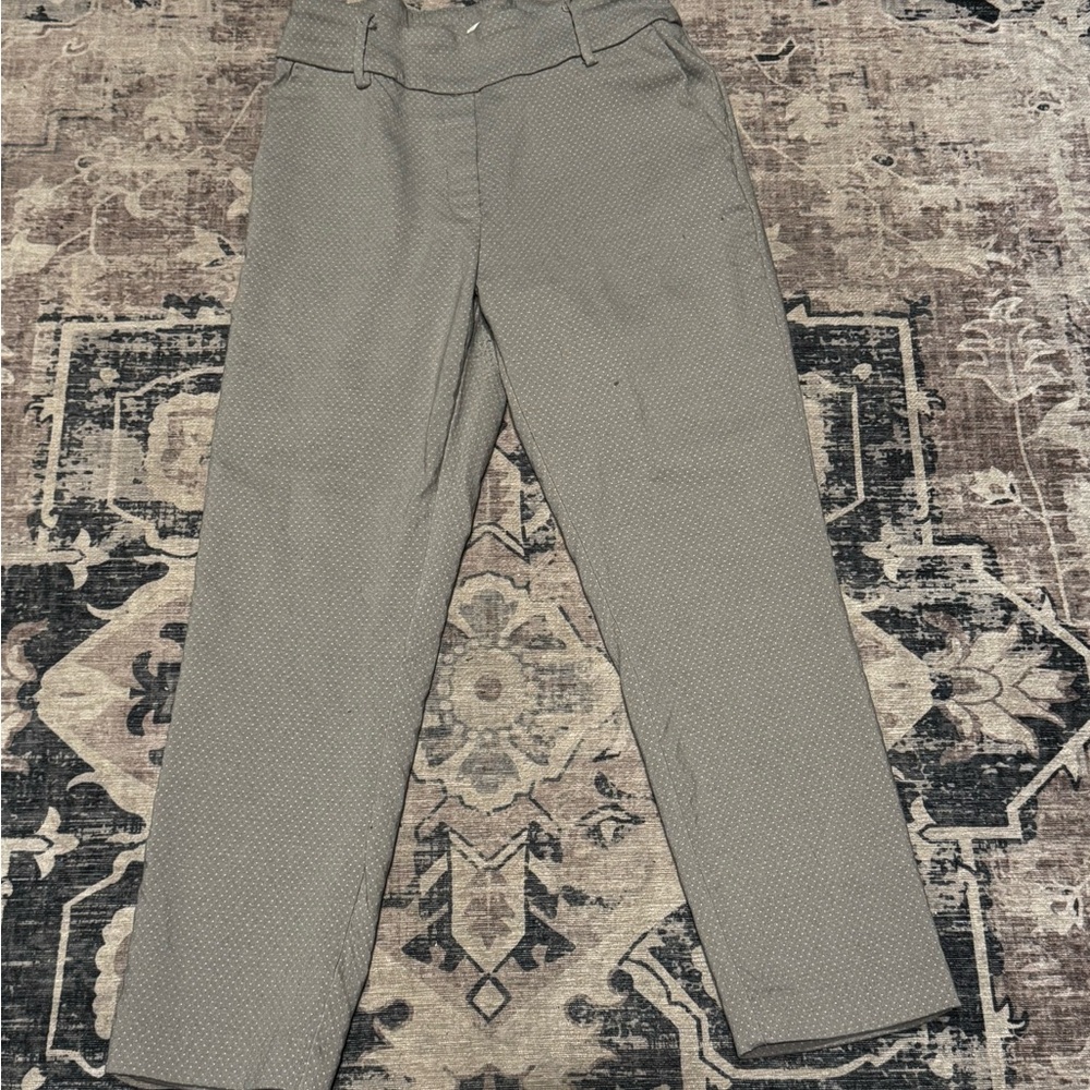 Jules & Leopold Gray Polka Dot Pants